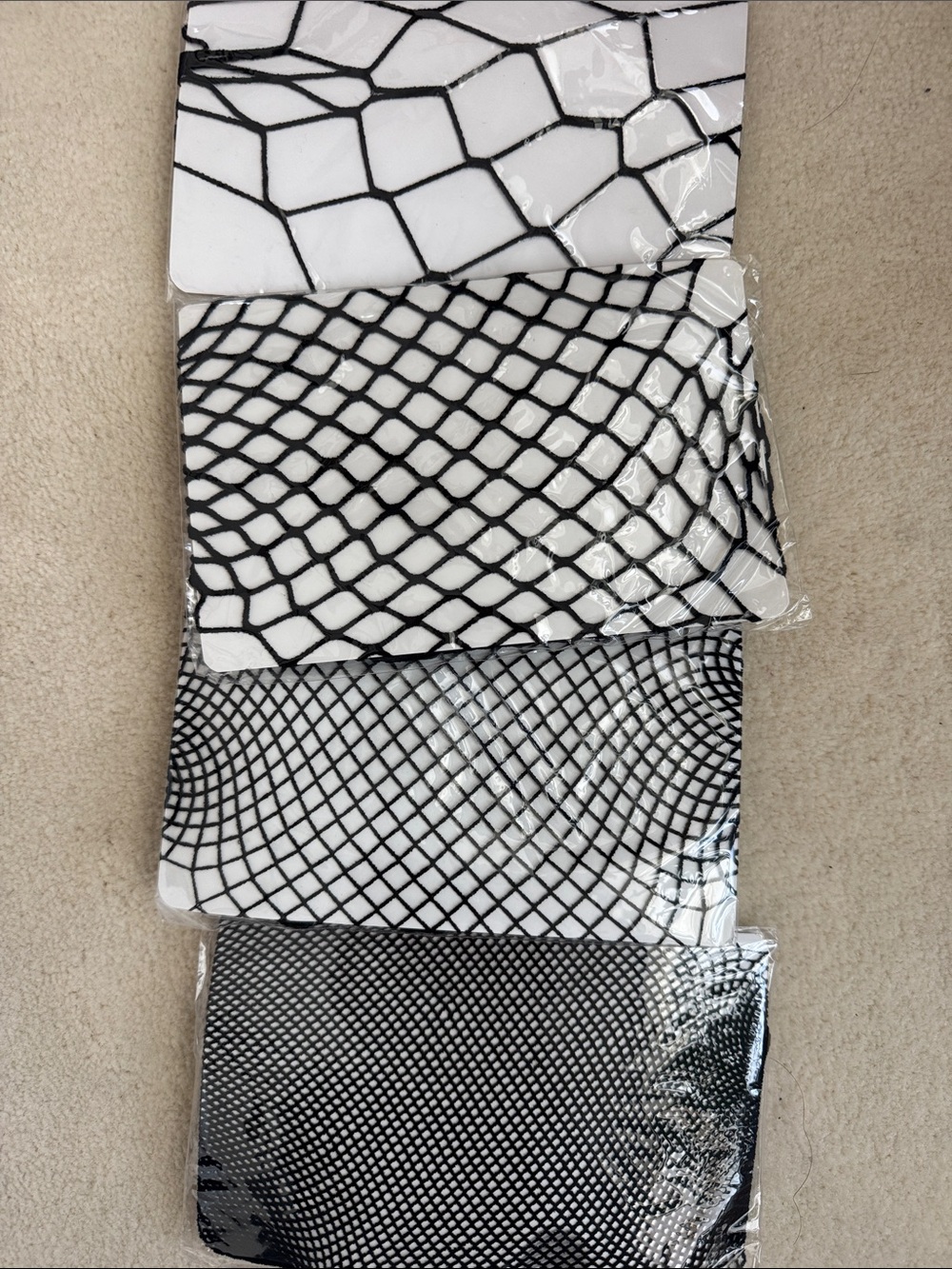 Assortment of Fishnet Panty Hose - Size S